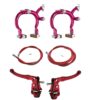 Dia-Compe Brake set Red MX890 Callipers Tech3 Levers BRS Cables BMX Old School Skool