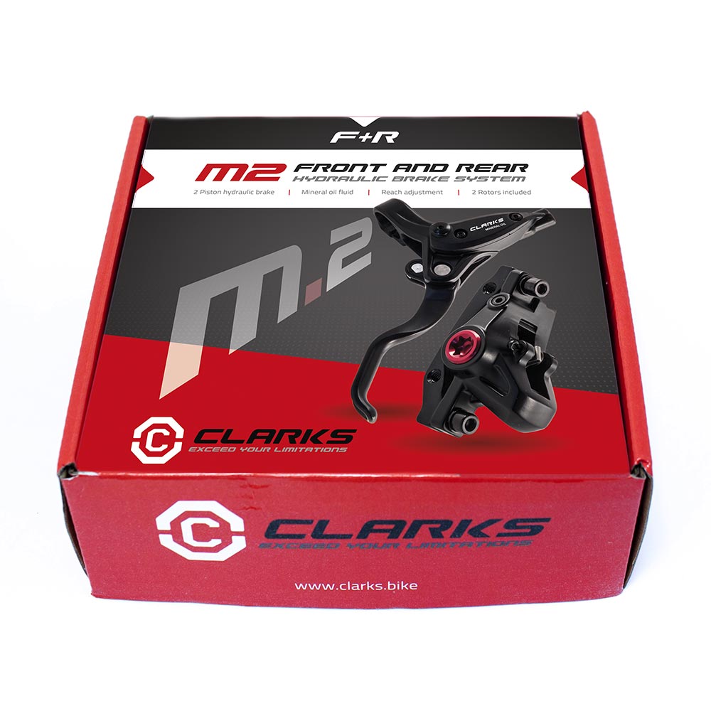 Clarks M2 Hydraulic Disc Brake Set full kit MTB Mountain bike Touring Race - Image 4