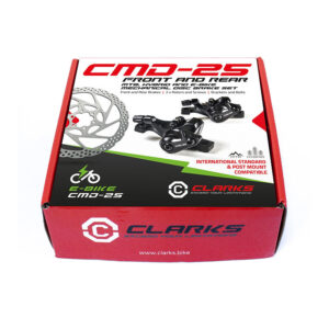 Clarks CMD-25 Disc Brakes - Front & Rear E-Bike Mechanical Brakeset, 160mm/180mm Rotors - Image 5