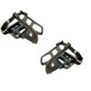 ETC Resin MTB Pedals Inc Toe Clips And Straps 9/16" ( EPE228 )