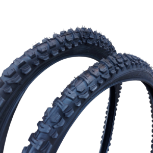 Pair of 20" Tyres & Tubes - 20 x 2.00 | Junior Bike MTB Tread | Black - Image 5