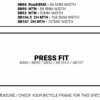 Praxis Works Bottom Bracket for DMR AXE LE CRANK 30 | 28mm - Image 3