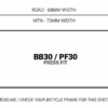 Praxis Works Bottom Bracket for DMR AXE LE CRANK 30 | 28mm - Image 5