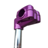 SR Suntour Style BMX stem in purple