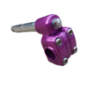 SR Suntour Style BMX stem in purple