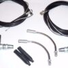 Bicycle Brake Cable Inner Wire Outer Housing Loop & Noodle & Pad Block Shoe set - Image 3