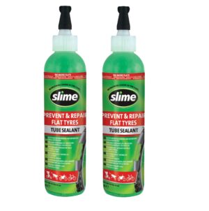 Slime inner tube tyre sealant 8oz bottle 2pack