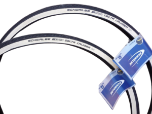 schwalbe delta cruiser tyres 700x28c whitewall pair