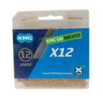 KMC GO WAXED x12 Chain Gold 126 links