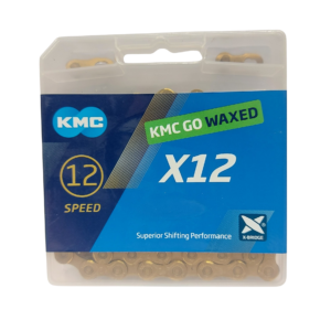 KMC GO WAXED x12 Chain Gold 126 links