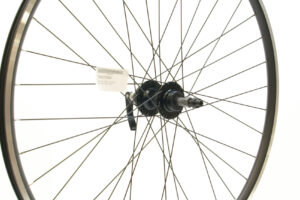 700c hybrid wheel qr disc mount freewheel