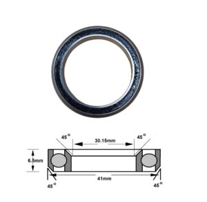 Headset sealed angular contact bearing MH-Po3 30.15 x 41 x 6.5 45/45