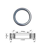 MR136 Headset Bearing 32.8 x 41.8 x 6 Chamfer 45/45 Angular Contact