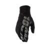 100% Hydromatic gloves waterproof wet weather Black