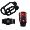 Moon Alcor Rear Bicycle Light - magnetic Taillight - USB chargeable - lightweight 17grams - Image 2