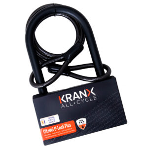 U-Lock KranX Citadel Plus 16mm 270mm with Security Cable - GOLD, Sold Secure - Image 3