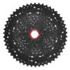 SunRace CSMZ91X 12-speed MTB cassette, 10-50T, black, compatible with XD driver freehubs for wide-range gearing and smooth shifting