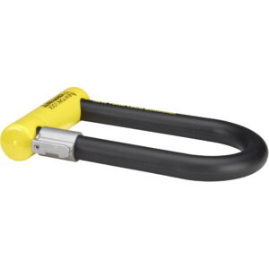 Kryptonite New York Diamond U-Lock with 26mm angle grinder-resistant shackle, Sold Secure Diamond rated, ideal for high-risk areas and high-value bikes.