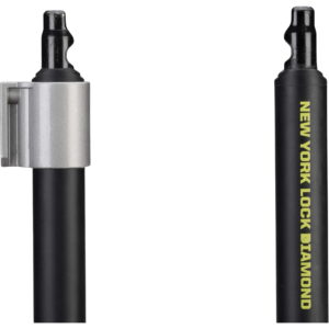 Kryptonite New York Diamond U-Lock with 26mm angle grinder-resistant shackle, Sold Secure Diamond rated, ideal for high-risk areas and high-value bikes.