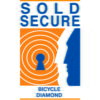 Kryptonite New York Diamond U-Lock with 26mm angle grinder-resistant shackle, Sold Secure Diamond rated, ideal for high-risk areas and high-value bikes.