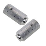 14mm Alloy stunt pegs silver