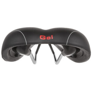 VELO Plush Gel Saddle - Touring Hybrid Comfort Seat - Performance comfort style - Image 4