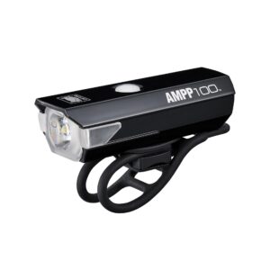 Cateye AMPP100 Front Light - Bicycle front headlight USB rechargable