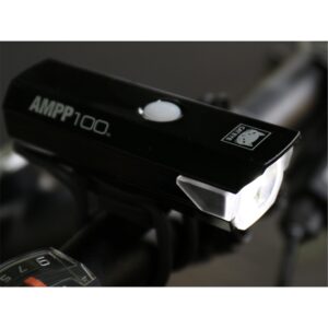 Cateye AMPP100 Front Light - Bicycle front headlight USB rechargable - Image 2