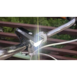 Cateye AMPP100 Front Light - Bicycle front headlight USB rechargable - Image 3