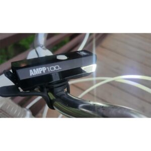 Cateye AMPP100 Front Light - Bicycle front headlight USB rechargable - Image 4