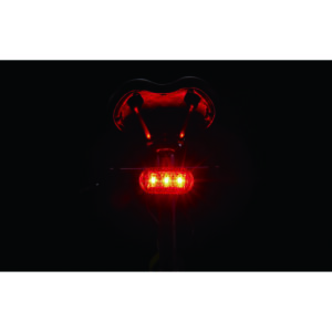 Cateye OMNI3 Light set - Front & Rear Bicycle lights Battery powered - Image 2