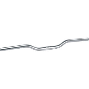 Ergotec City Bugel Steel Handlebars Silver - 25.4mm clamp - 620mm width - 16278001