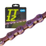 KMC TT12 Chain Neo Chrome Boxed 126 Link 118 Link 12 speed