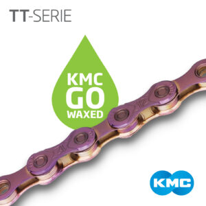 KMC TT12 Chain Neo Chrome Boxed 126 Link 118 Link 12 speed