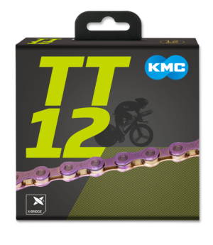 KMC TT12 Chain Neo Chrome Boxed 126 Link 118 Link 12 speed