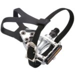 Wellgo Pedals LU-209 for Road Bike with toe clips straps 9/16" Bicycle