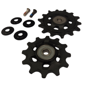SRAM Rear Derailleur Pulley Kit GX Eagle AXS |  (Includes 12T Upper And 14T Lower Pulley, 13mm And 14mm Pulley Bolts) - Image 2