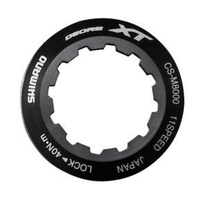 Shimano Deore XT LockRing - Cassette Spares - Black - 11 speed -[ Lock Ring & Spacer ]-