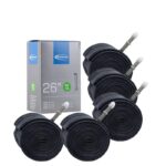Schwalbe AV13 26 inch Inner tubes | Pack of 5 Tubes | Bulk tube | Schrader Valve 26"
