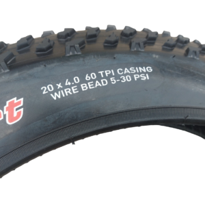 Kenda KRUSADE Sport Tyre | 20x4.0 (98-406) | 60 TPI | FatBike Tire Cargo courier bike - Image 6