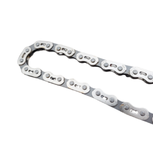 Gusset MX Chain single speed narrow 1/2 x 3/32 Chrome polish Grey 102 links
