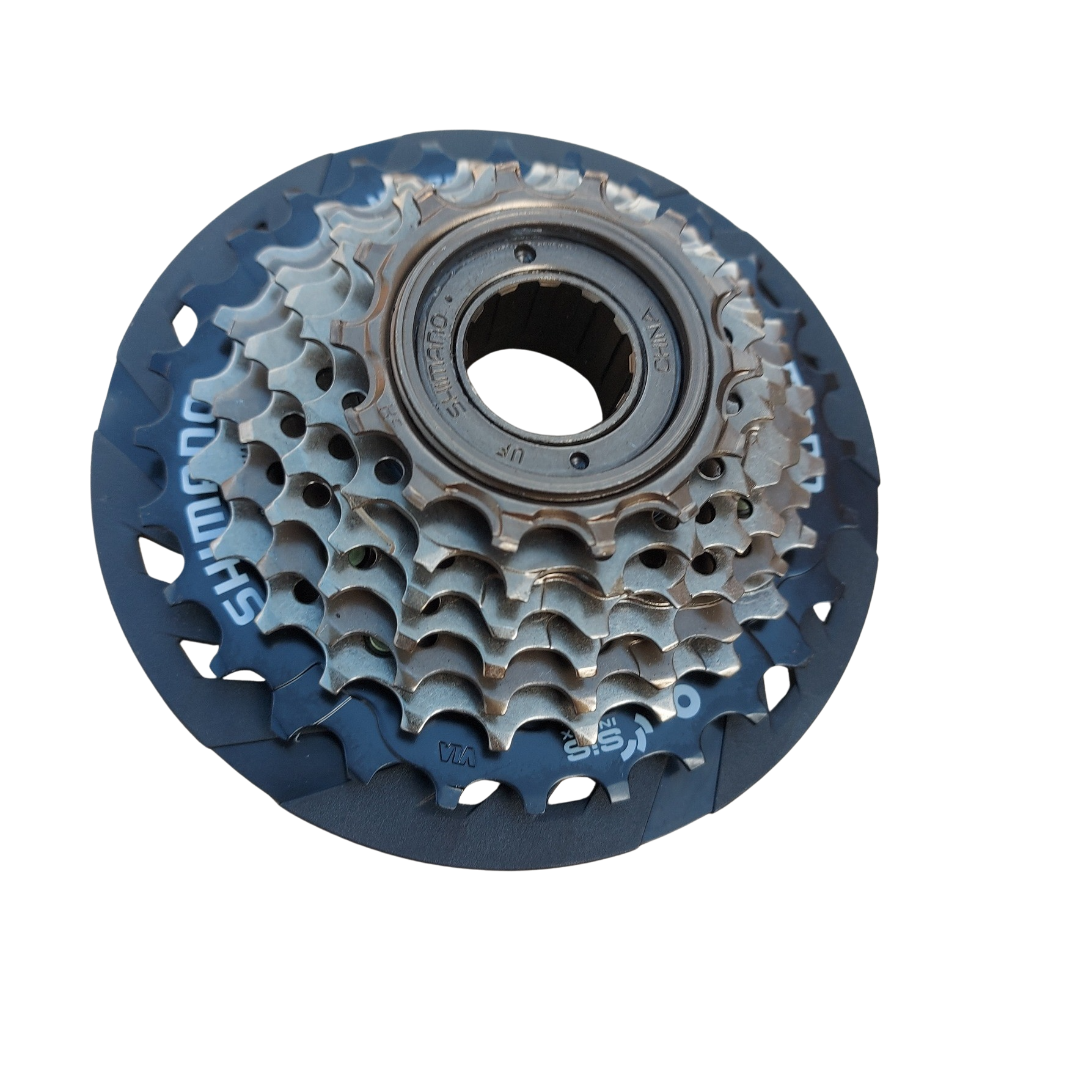 Shimano TZ500 Freewheel 7 Speed | 14-28T Screw on | MF-TZ500-7 Spoke protector - Image 4