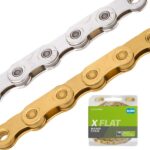 KMC X Flat Chain 12/13 Speed Waxed | For 12 13 Speed SRAM Systems using flattop chain | 126 links