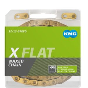 KMC X Flat Chain 12/13 Speed Waxed | For 12 13 Speed SRAM Systems using flattop chain | 126 links - Image 3