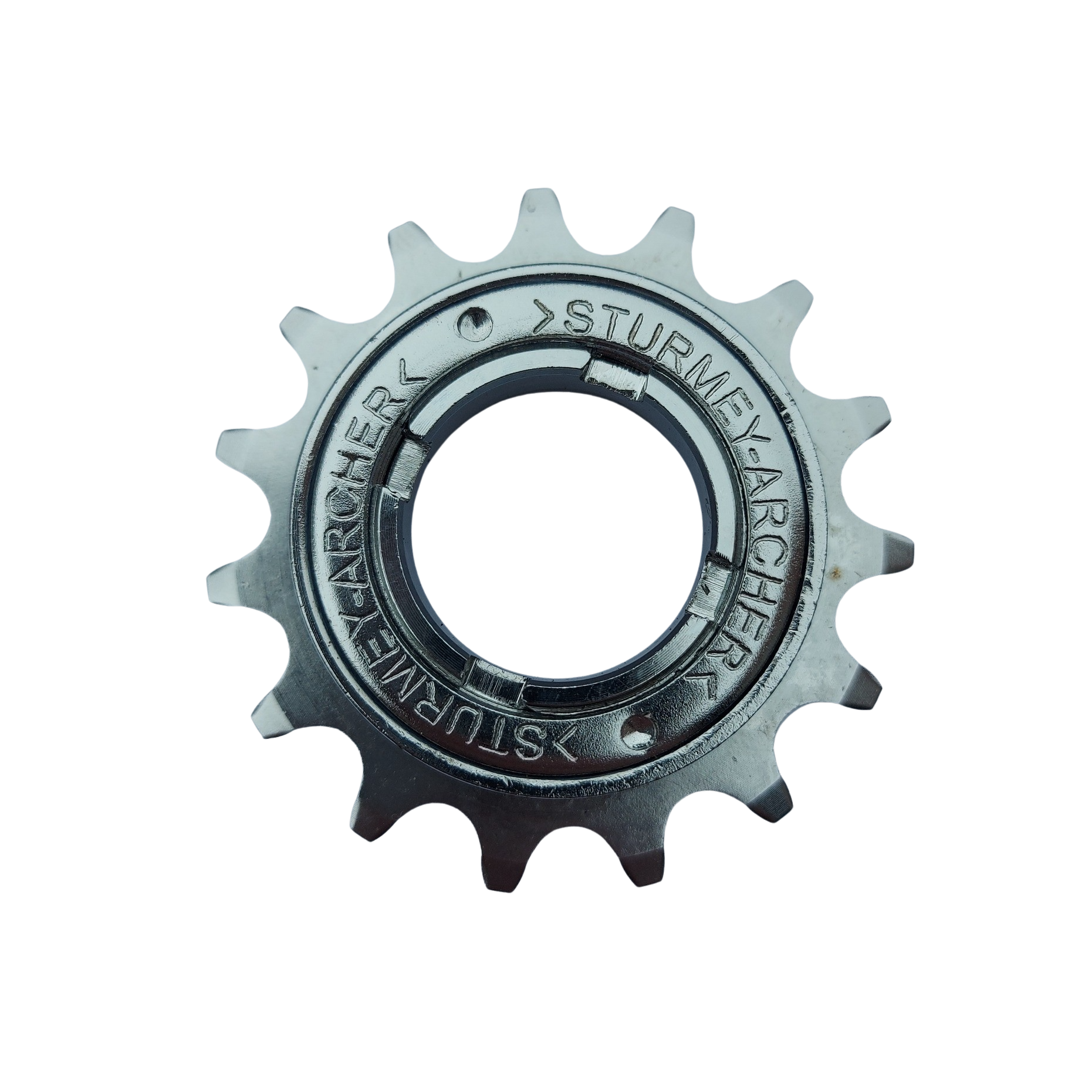 Sturmey Archer 15T BMX Freewheel | 1/2 x 3/32 " | M30 x 1mm Thread | Chrome Polish