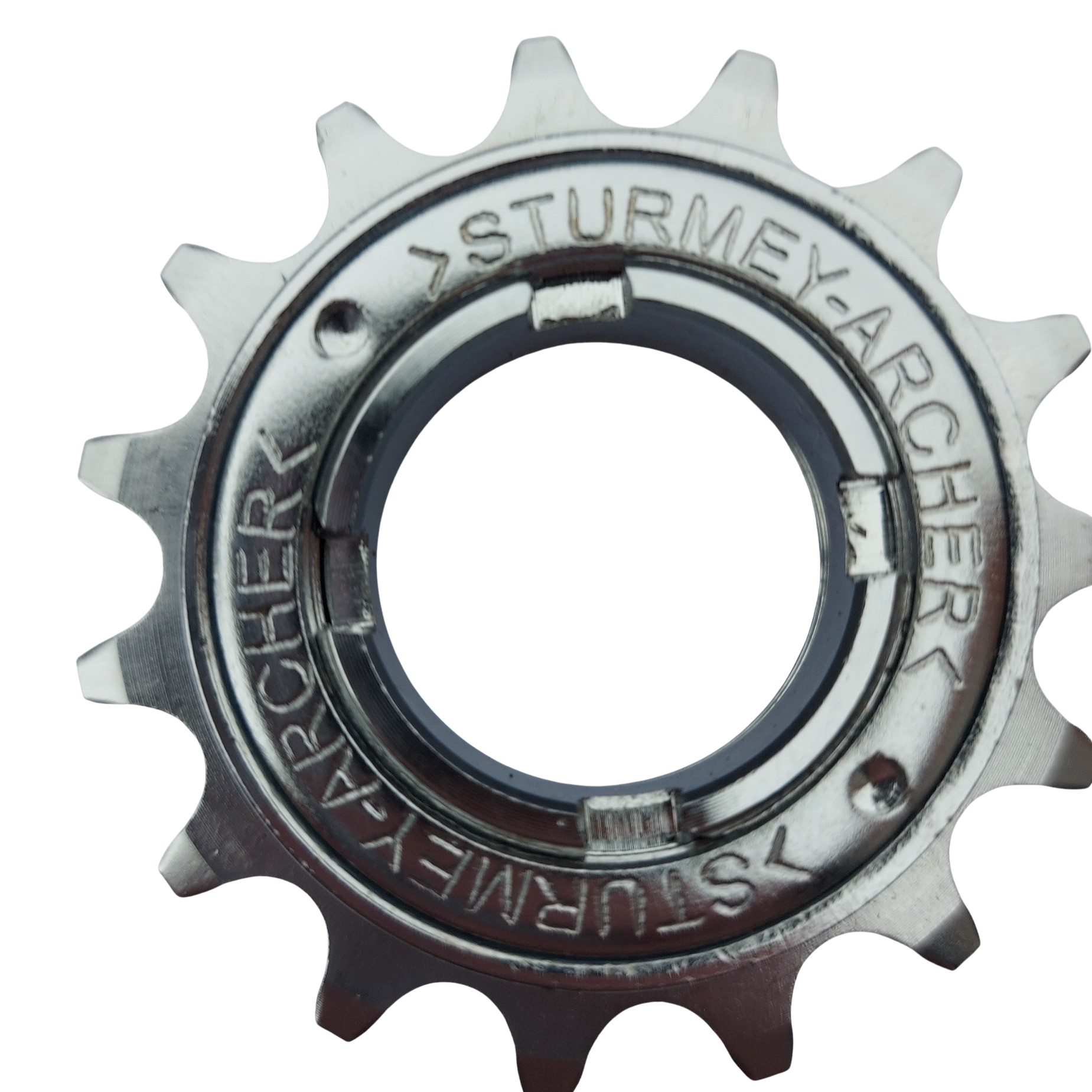 Sturmey Archer 15T BMX Freewheel | 1/2 x 3/32 " | M30 x 1mm Thread | Chrome Polish - Image 5