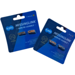 KMC Flattop Power Links missing link for KMC XSL Flat, X Flat, and SRAM Flattop chains – 2 pairs (4 pcs) in gold or silver, 1/2" x 11/128", easy tool-free chain connection.