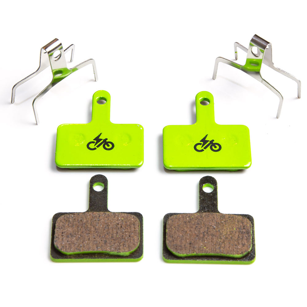 Clarks E-VRS811 E-Bike Disc Brake Pads – Semi-Metallic High Carbon Pads for Shimano, Tektro & TRP Brakes (EVRS811X2)