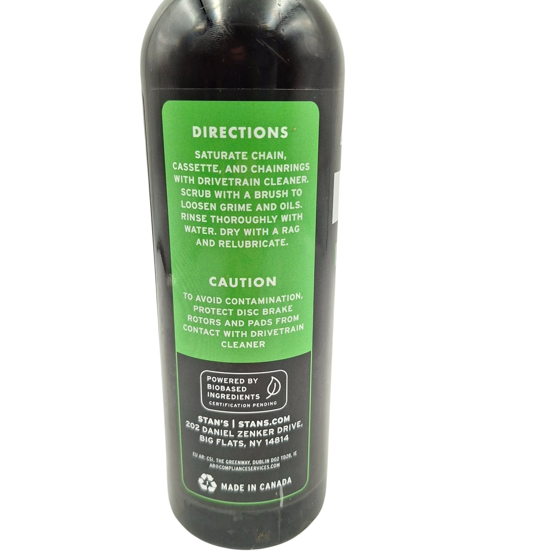 Stans Biobased Drivetrain Cleaner – For Chain Cassette Cranks Gravel MTB Road - Image 3