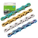 KMC X12L 12 Speed Chain – Pre-Waxed GO Wax | Lightweight Hollow Pin | 126 Links